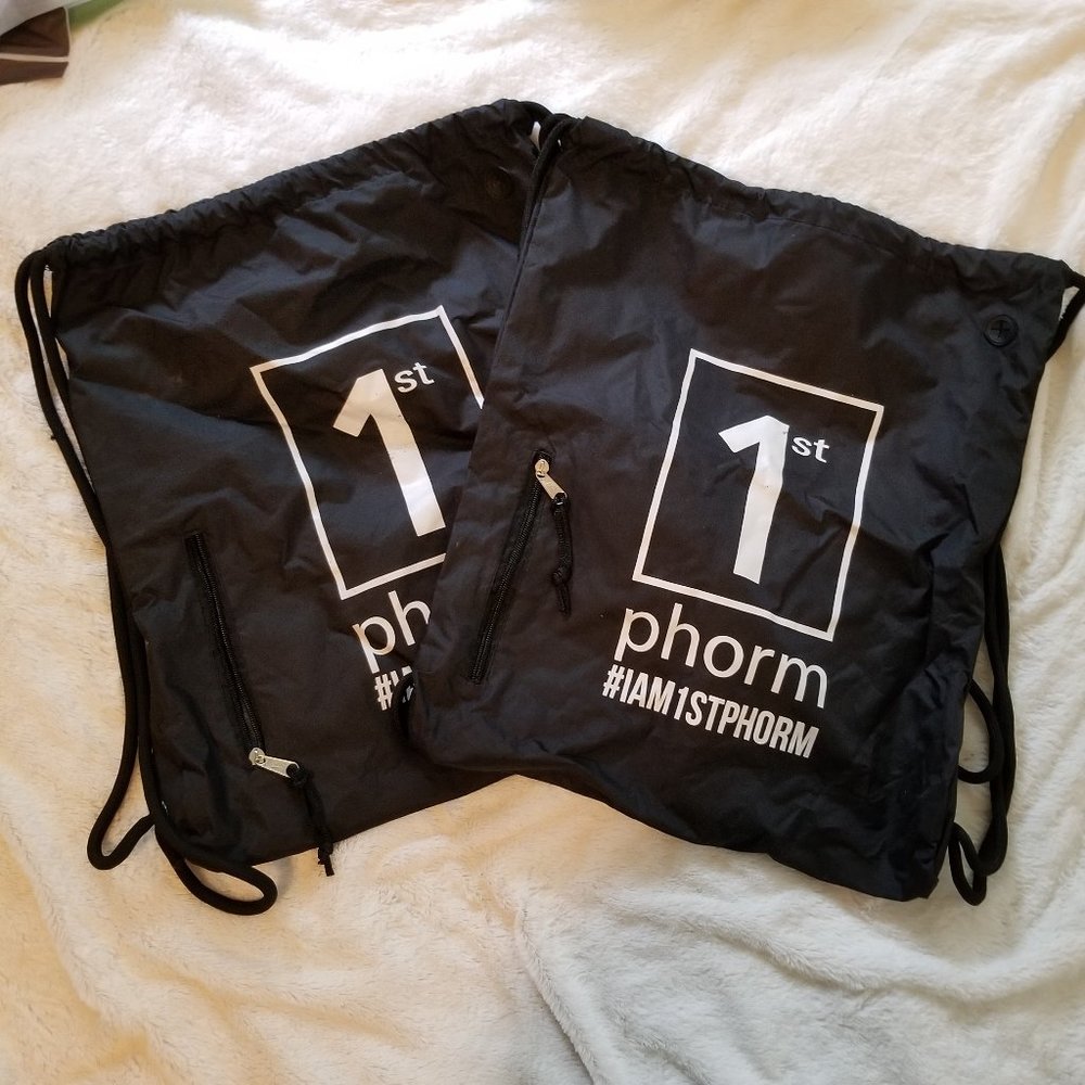 1st Phorm Drawstring bag with pocket